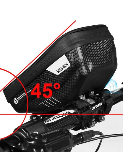Black Waterproof Bike Phone Bag – 6.6-Inch