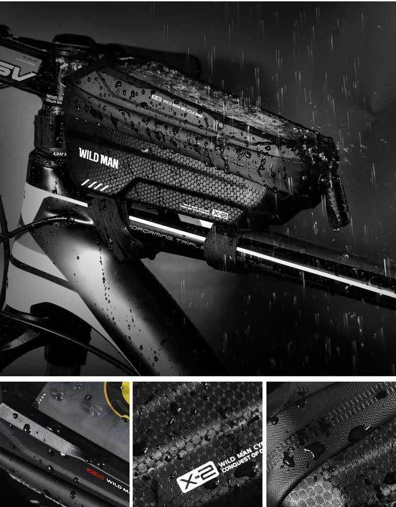 Hard-Shell Touchscreen Bike Phone Bag