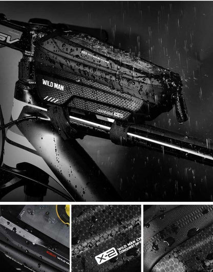 Hard-Shell Touchscreen Bike Phone Bag