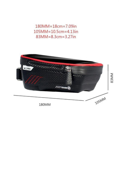 Hard-Shell Touchscreen Bike Phone Bag