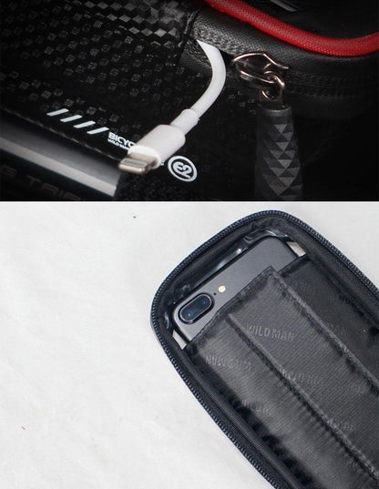 Hard-Shell Touchscreen Bike Phone Bag