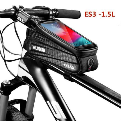Hard-Shell Touchscreen Bike Phone Bag