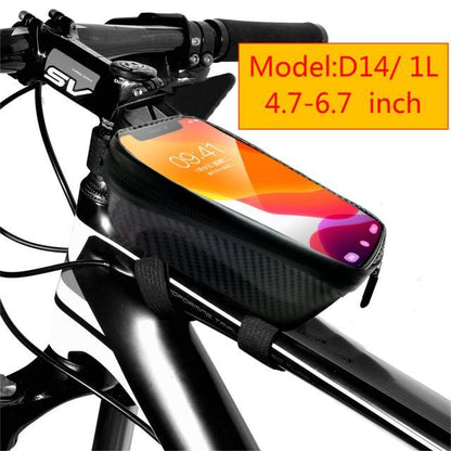 Hard-Shell Touchscreen Bike Phone Bag