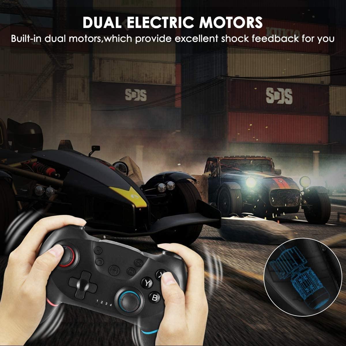 Black Wireless Bluetooth Multi-Device Gamepad – product view 9
