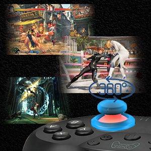 Black Wireless Bluetooth Multi-Device Gamepad – product view 4
