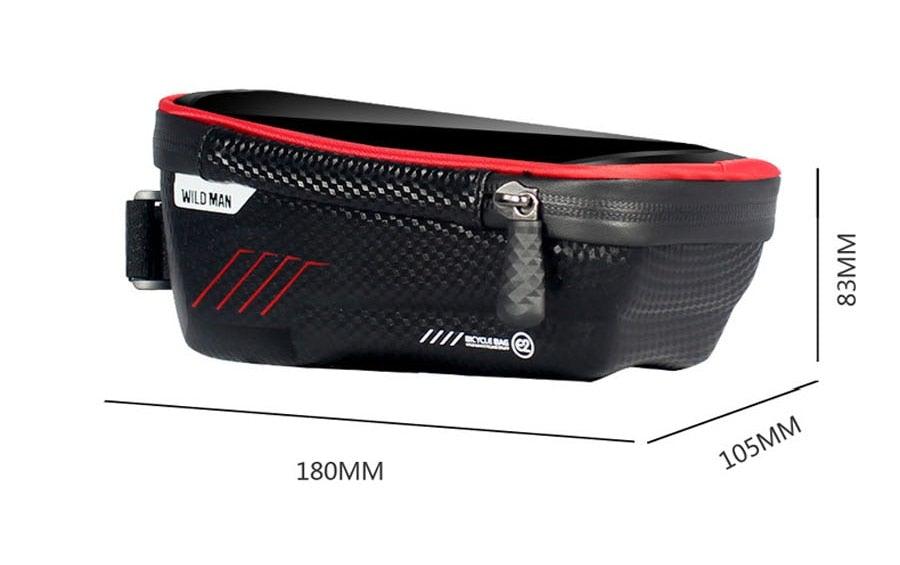 Reflective Rainproof Bike Phone Bag – 6.5-Inch
