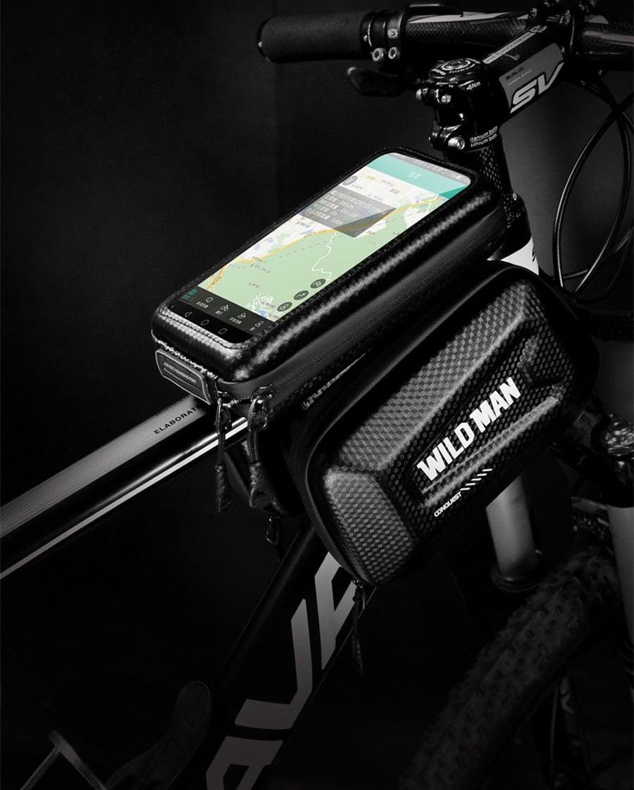 Reflective Rainproof Bike Phone Bag – 6.5-Inch