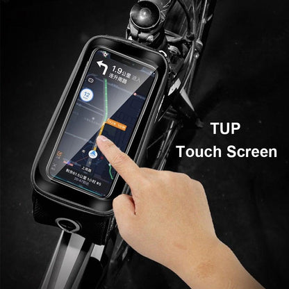 Reflective Rainproof Bike Phone Bag – 6.5-Inch