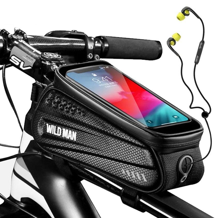 Reflective Rainproof Bike Phone Bag – 6.5-Inch