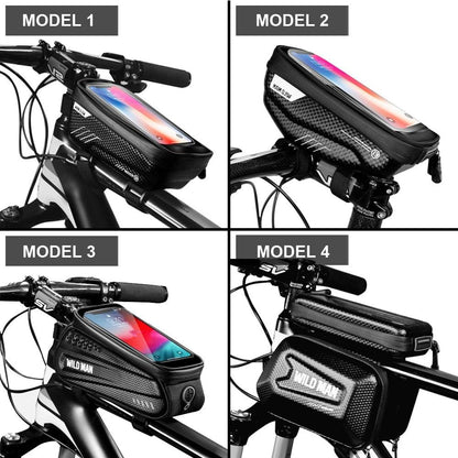 Reflective Rainproof Bike Phone Bag – 6.5-Inch