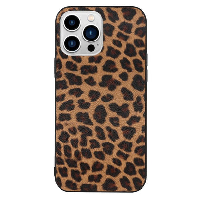 Animal-Texture PU Leather iPhone Case