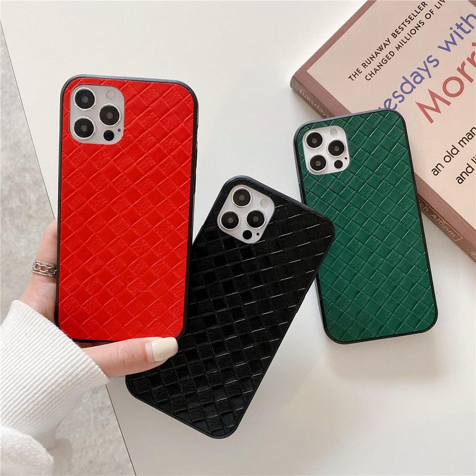 Animal-Texture PU Leather iPhone Case