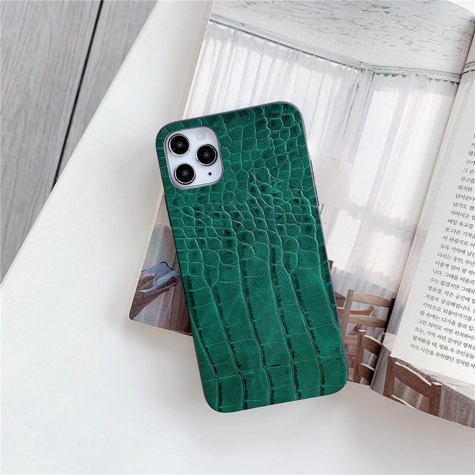 Animal-Texture PU Leather iPhone Case – product view 17