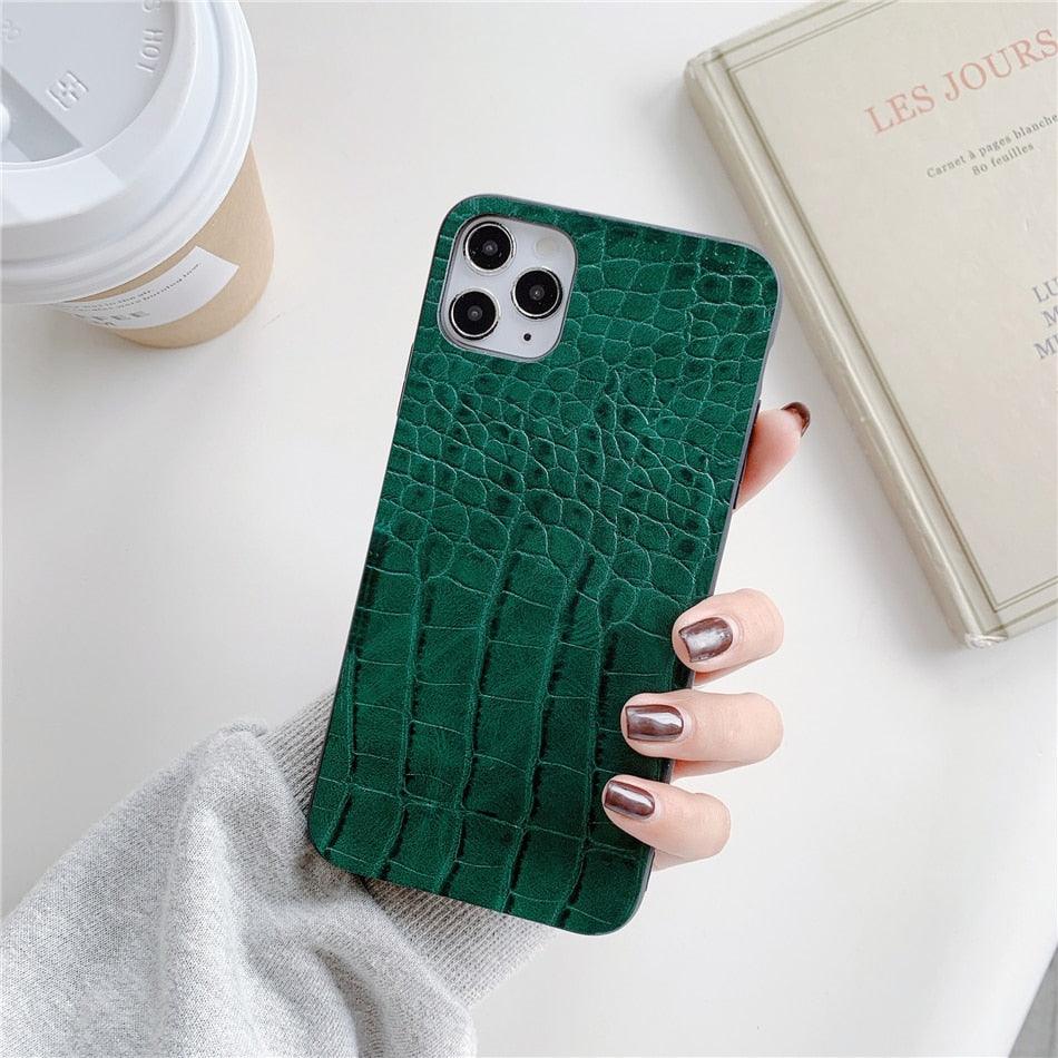 Animal-Texture PU Leather iPhone Case – product view 8