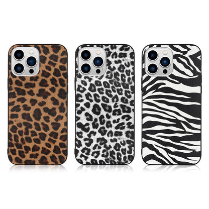 Animal-Texture PU Leather iPhone Case