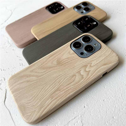 Vintage Wood-Texture iPhone Case