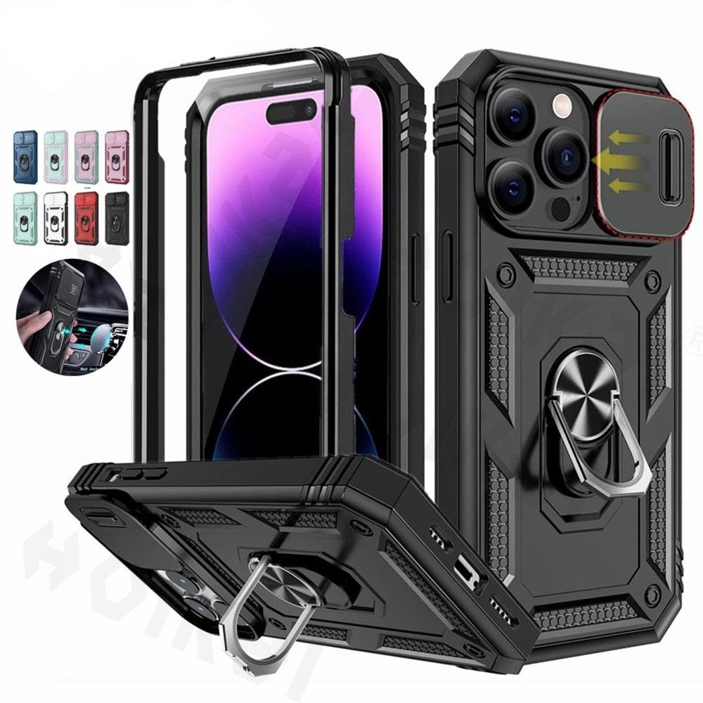 Heavy-Duty iPhone Case with Kickstand