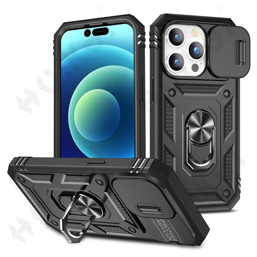 Heavy-Duty iPhone Case with Kickstand – product view 6