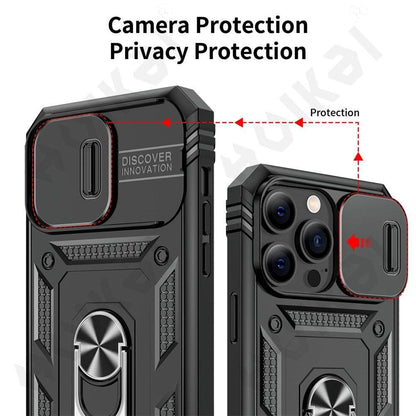 Heavy-Duty iPhone Case with Kickstand – product view 2