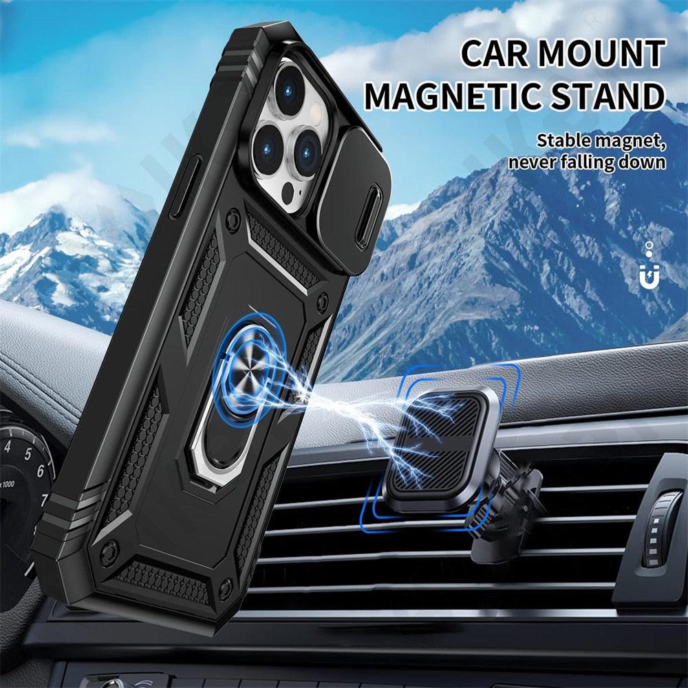Heavy-Duty iPhone Case with Kickstand – product view 3