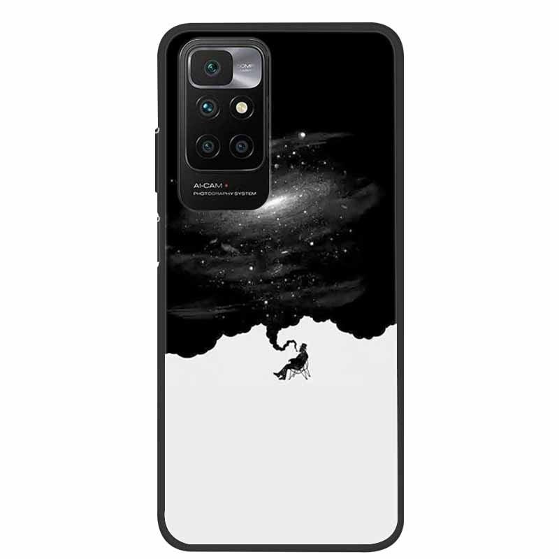 Redmi 10 Marble Matte Silicone Case