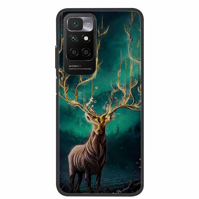 Redmi 10 Marble Matte Silicone Case
