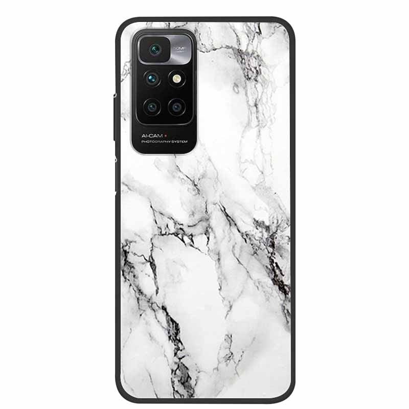 Redmi 10 Marble Matte Silicone Case – product view 4
