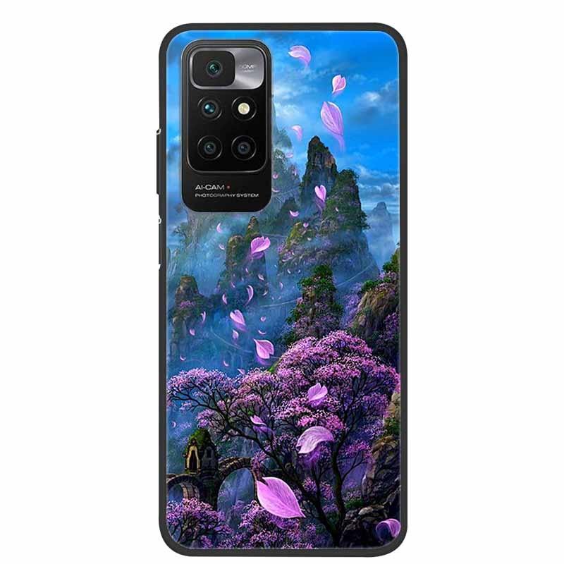 Redmi 10 Marble Matte Silicone Case