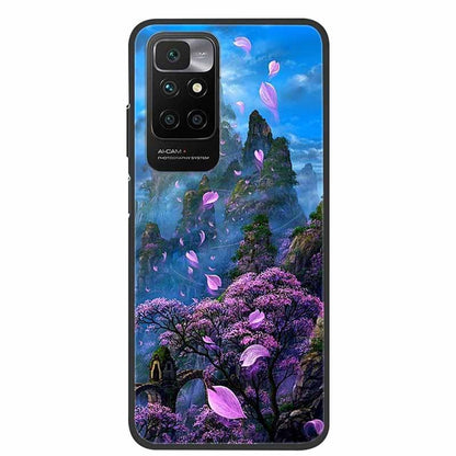 Redmi 10 Marble Matte Silicone Case