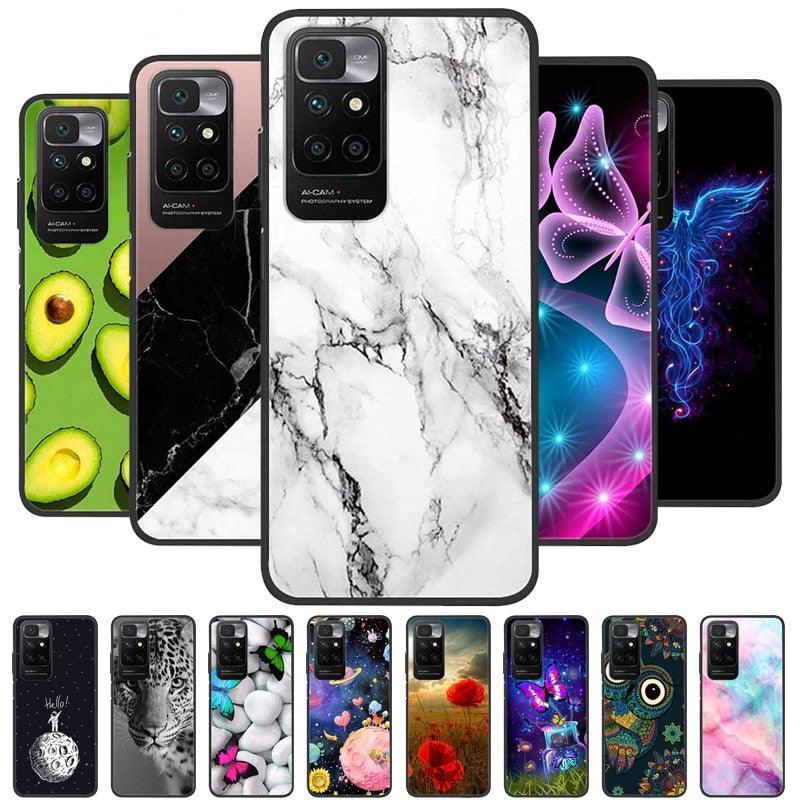 Redmi 10 Marble Matte Silicone Case