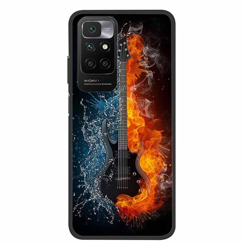 Redmi 10 Marble Matte Silicone Case