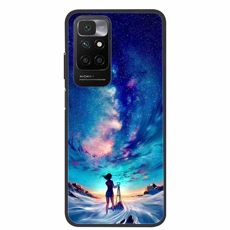 Redmi 10 Marble Matte Silicone Case
