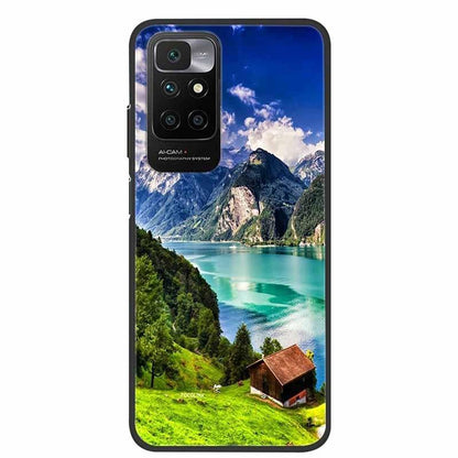 Redmi 10 Marble Matte Silicone Case