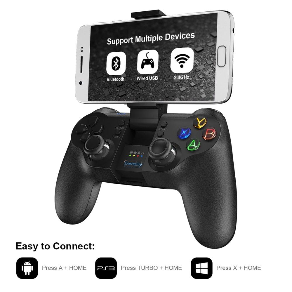 Black Bluetooth 2.4GHz Wireless Gamepad – product view 11