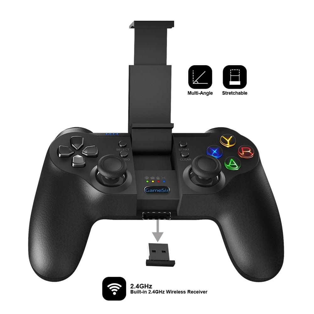 Black Bluetooth 2.4GHz Wireless Gamepad – product view 15