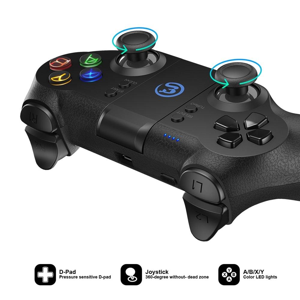 Black Bluetooth 2.4GHz Wireless Gamepad – product view 5