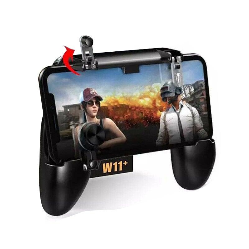 Black Mobile Gaming Trigger Controller