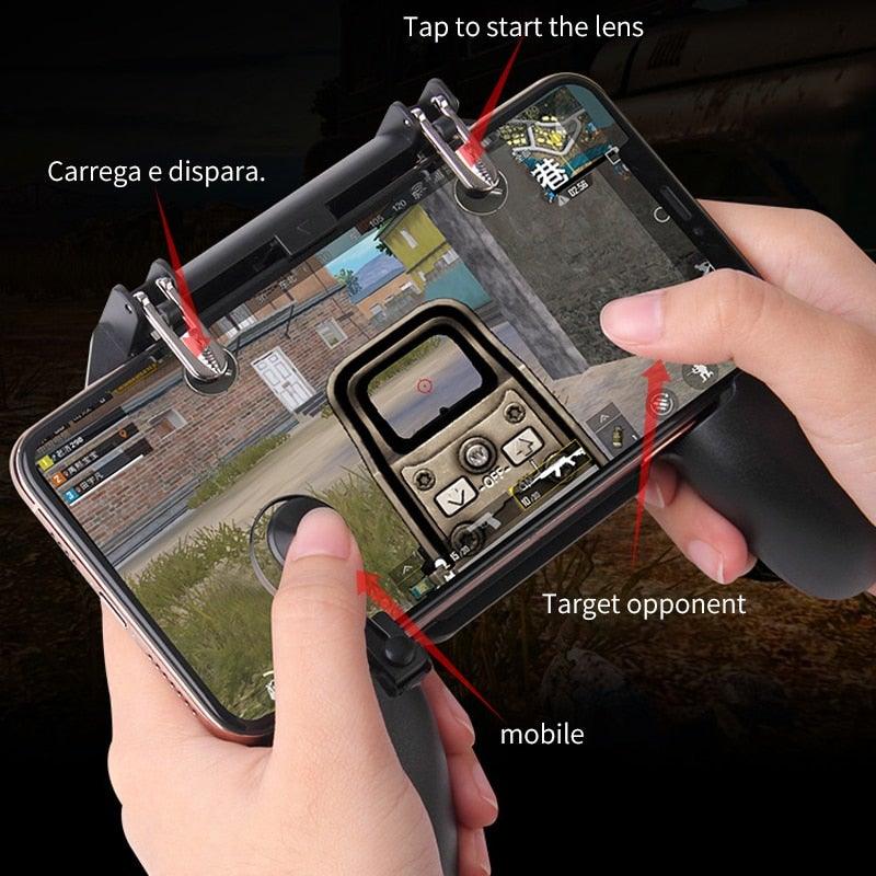 Black Mobile Gaming Trigger Controller – product view 11