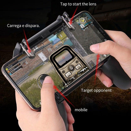 Black Mobile Gaming Trigger Controller – product view 11