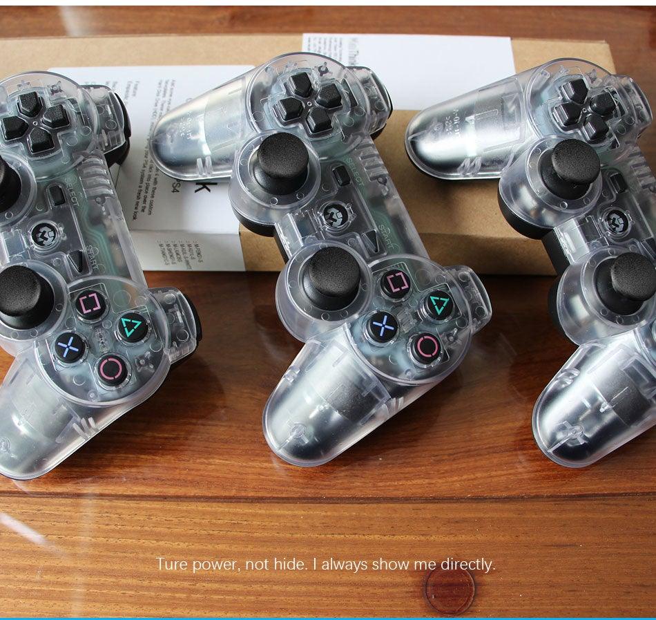 Transparent Dual-Shock Wireless PC Gamepad – product view 2