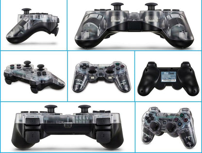Transparent Dual-Shock Wireless PC Gamepad – product view 4
