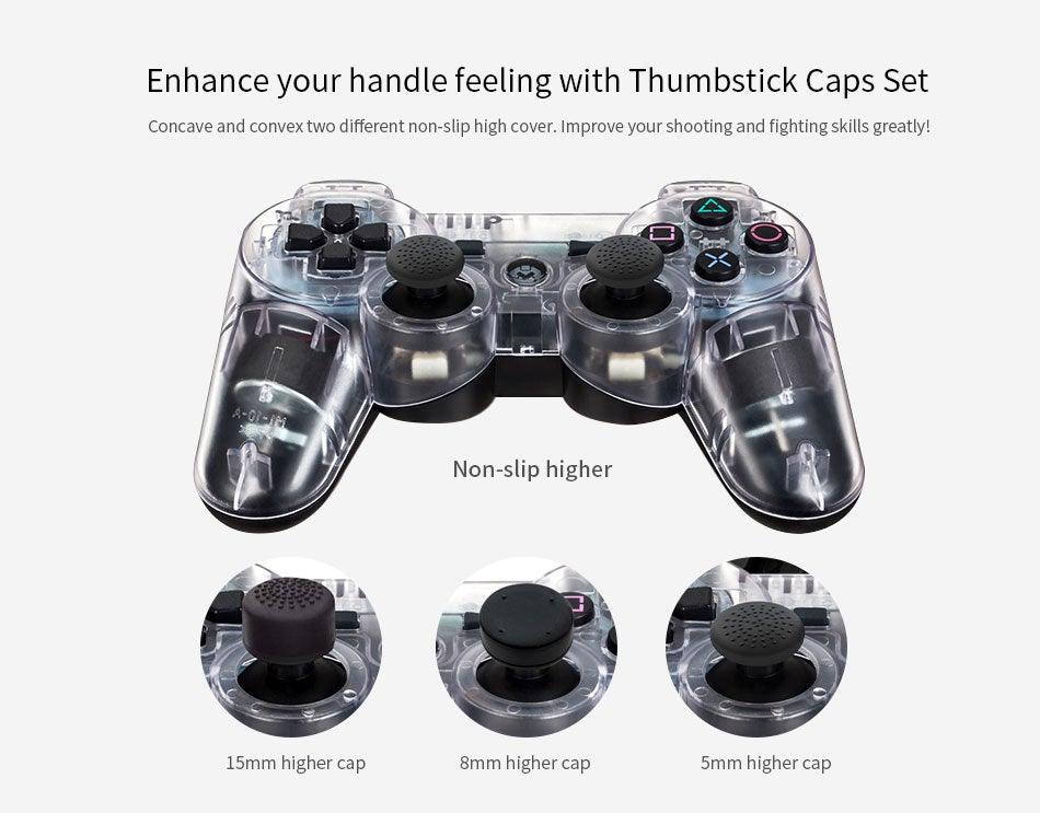 Transparent Dual-Shock Wireless PC Gamepad – product view 6