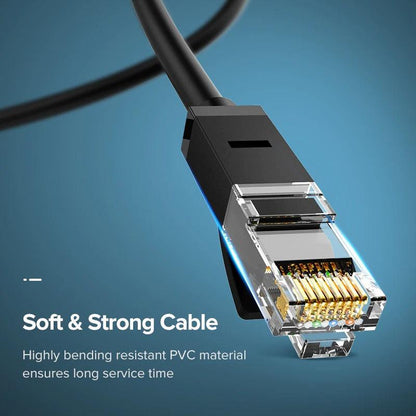 Ethernet Cable 1000Mbps Cat 6 Network Lan UTP Gigabit Networking Wire Plated RJ45 Connectors Cat6 Network Ethernet LAN Cable For Laptop Router RJ45 CAT6 Ethernet Cable