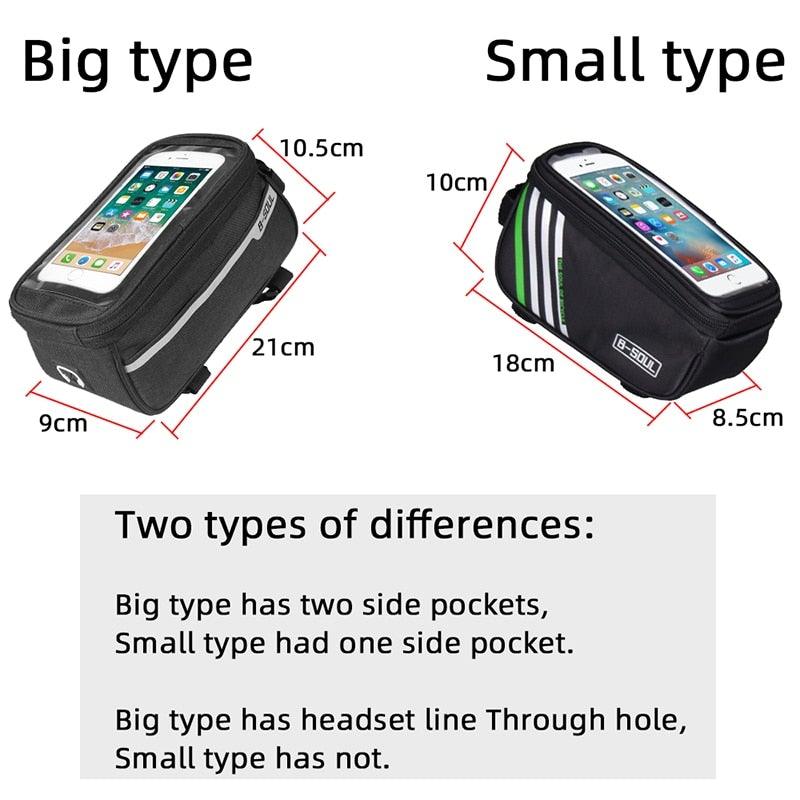 Waterproof Nylon Bike Phone Frame Bag – product view 10