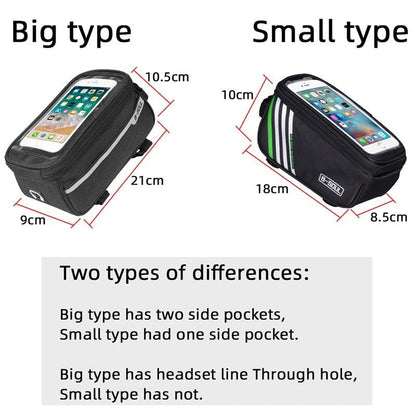 Waterproof Nylon Bike Phone Frame Bag – product view 10