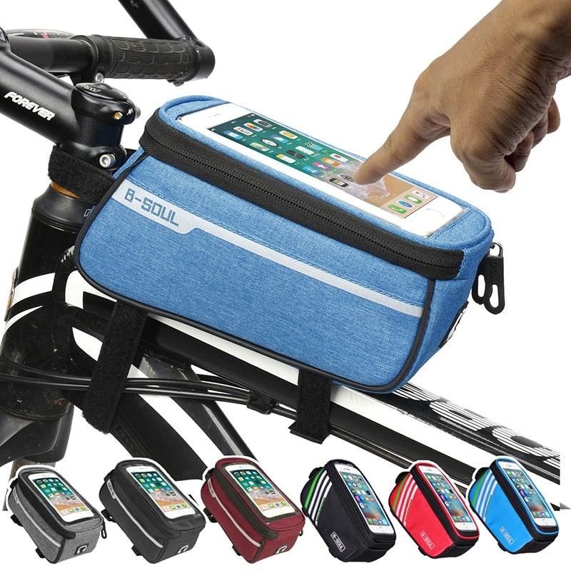 Waterproof Nylon Bike Phone Frame Bag